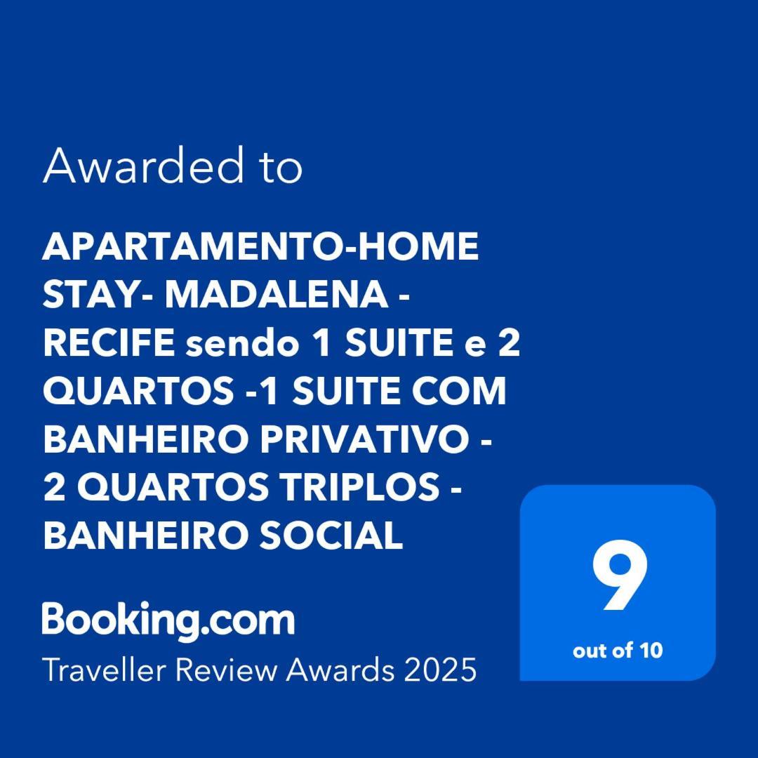 Suite E Quartos -1 Suite Com Banheiro Privativo - 2 Quartos Triplos - Banheiro Social Recife Bagian luar foto